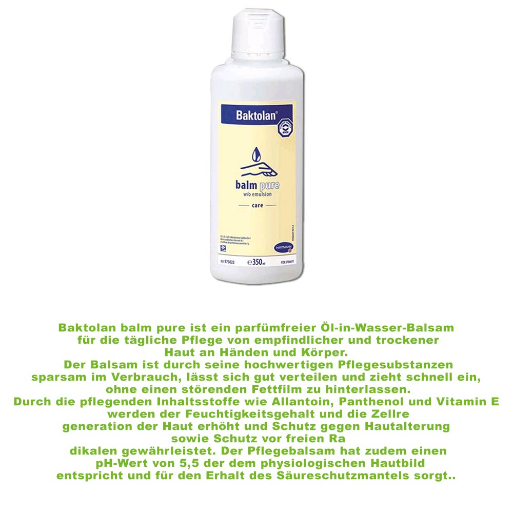 Baktolan Balm Pure - (350 ml) - PZN 03706611