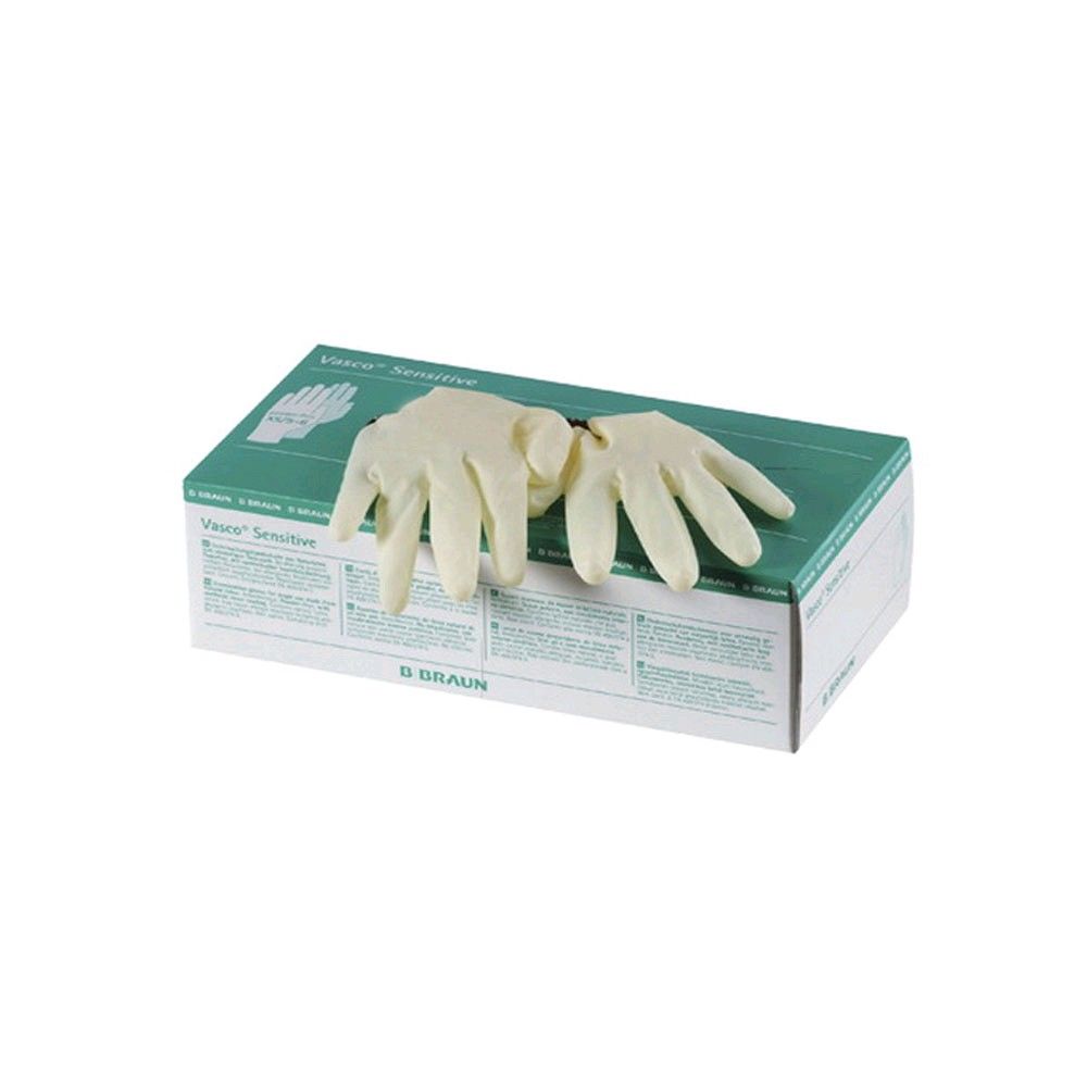 Vasco Sensitive Examination Gloves, size M, powder-free, 100 items