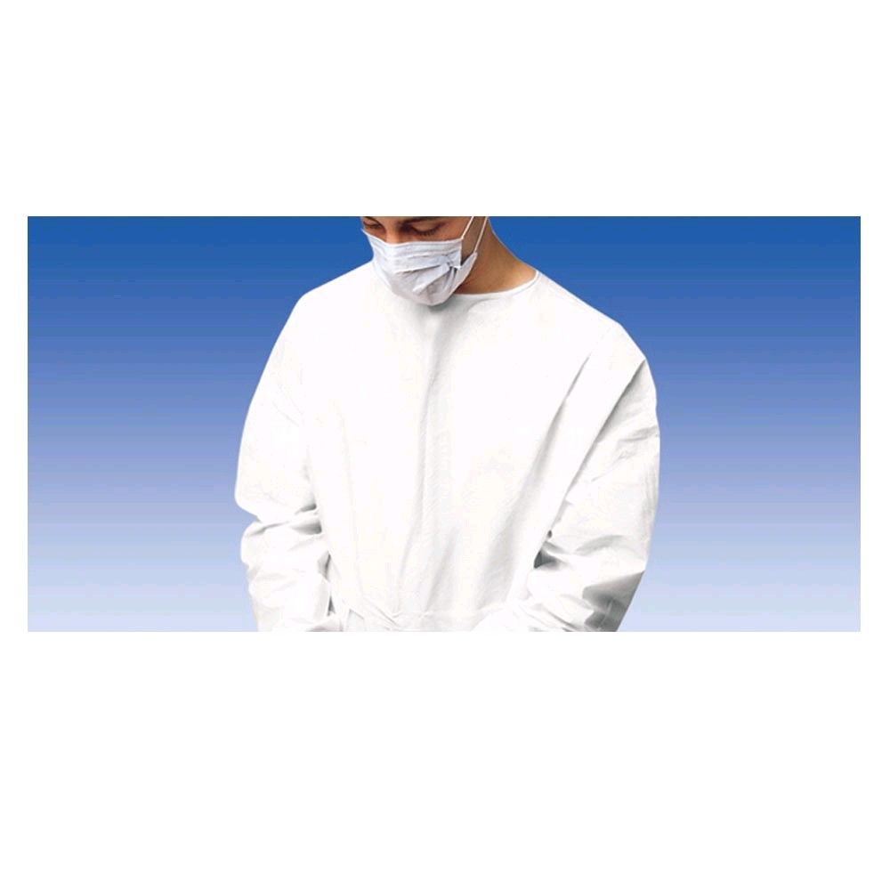 Foliodress S visitors jacket white 122 cm, 50 pack