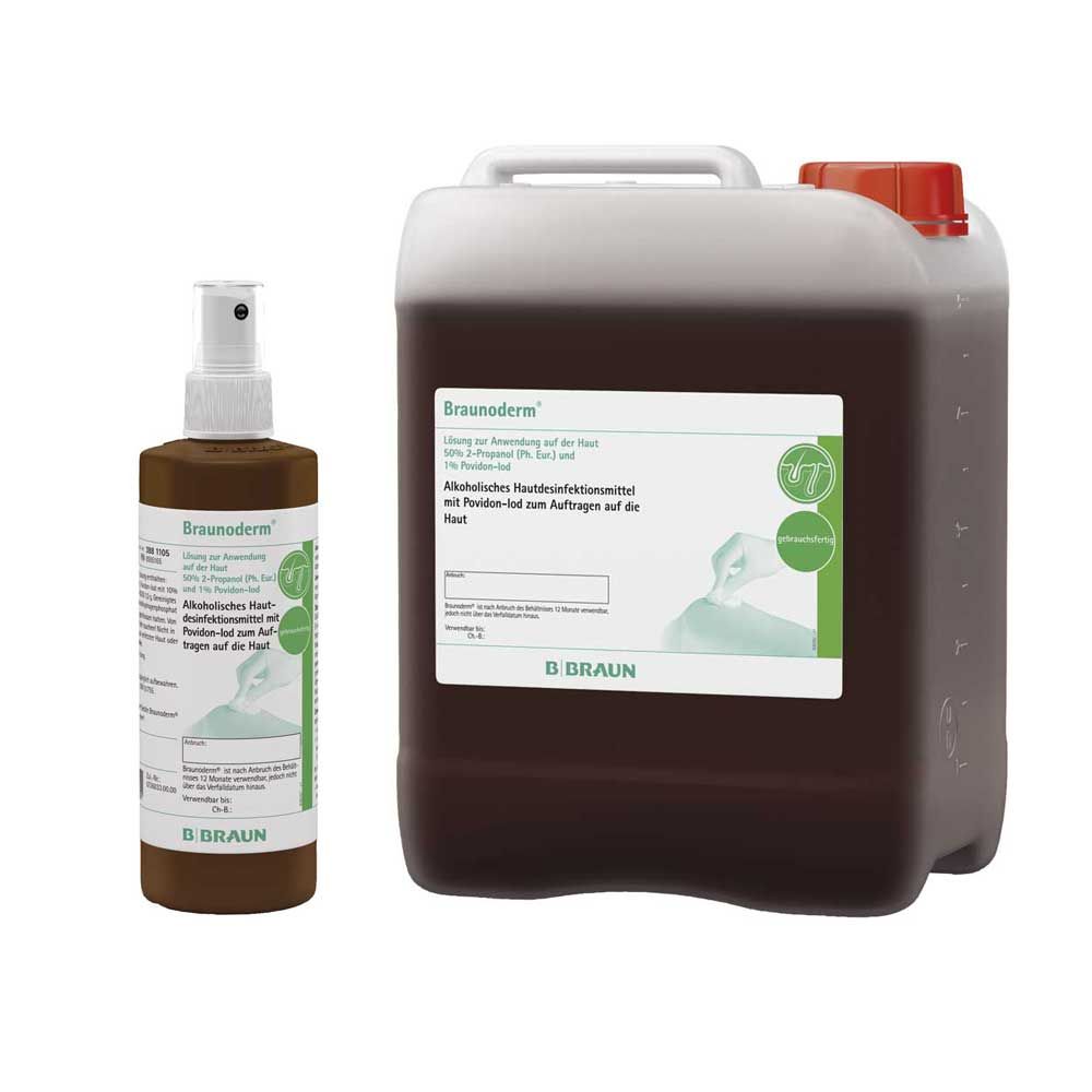 B.Braun skin disinfection Braunoderm®, pre-operation, 3 sizes