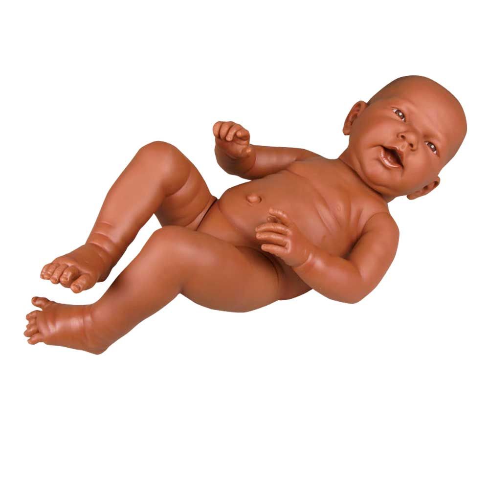 Erler Zimmer Parent Education Baby, Female, Dark Skin, 1,2kg