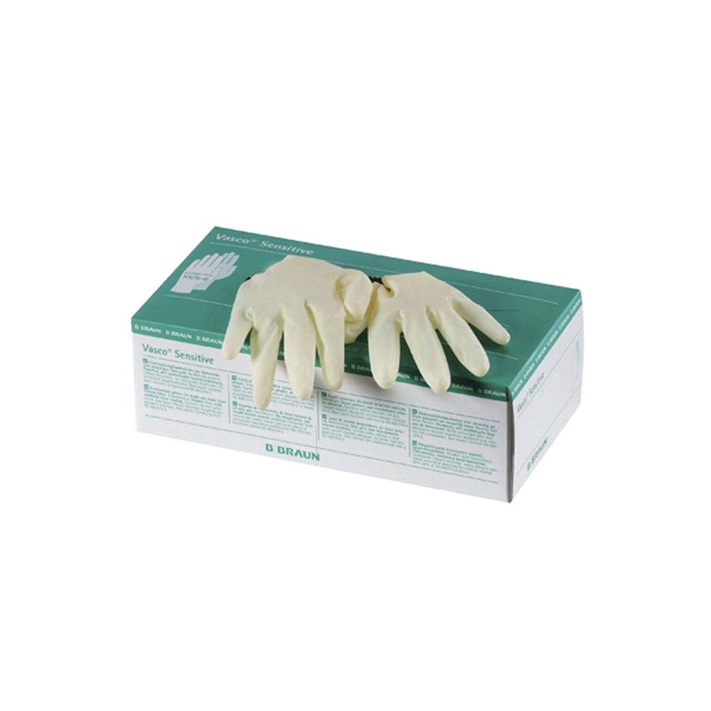 Vasco Sensitive Examination Gloves, size S, powder-free, 100 items