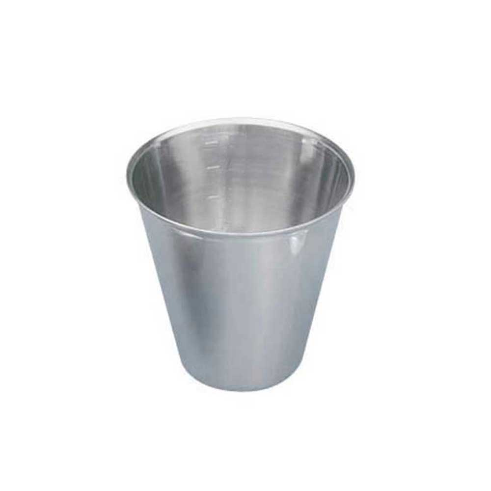 Behrend medical cup, stainless steel, graduated, 50 ml