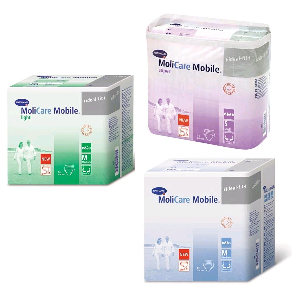 Incontinence briefs MoliCare Mobile® Hartmann, diff. Versions