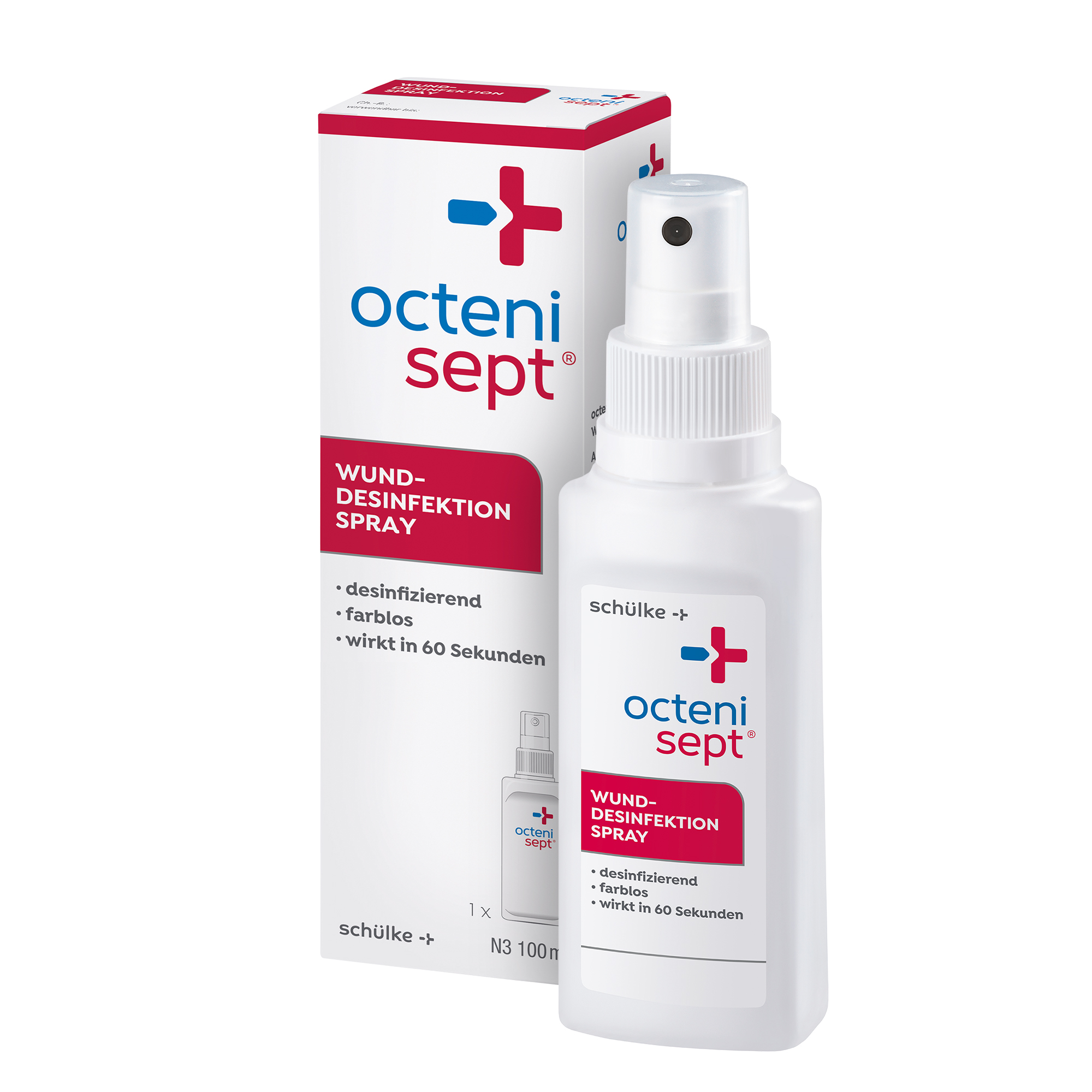 Octenisept® Wund-Desinfektion von Schülke, farblos, schmerzfrei, 100 ml