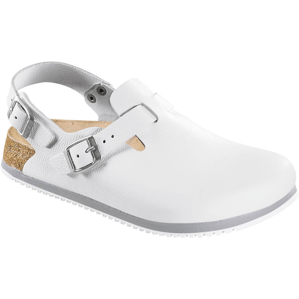Tokio SL super outsole, by Birkenstock, white, narrow, size 46