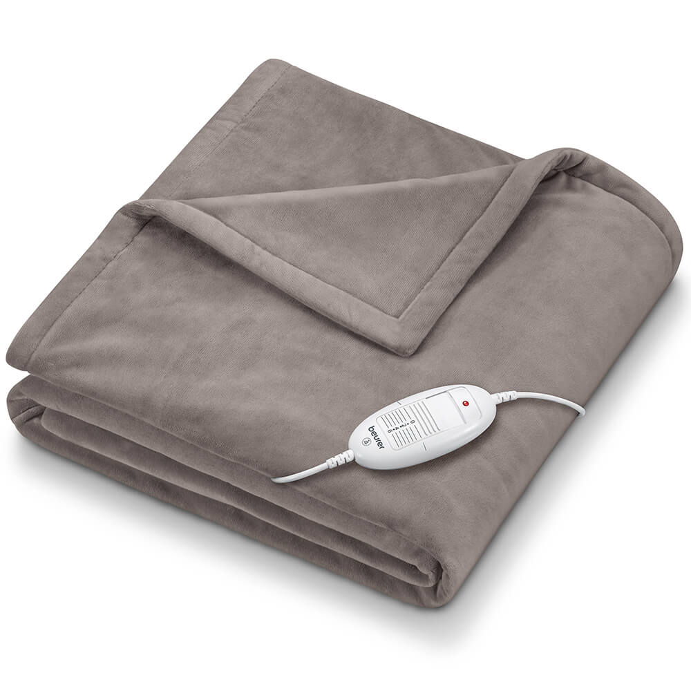 Heating blanket HD75, Cosy Nordic, warming, washable, Beurer, Taupe