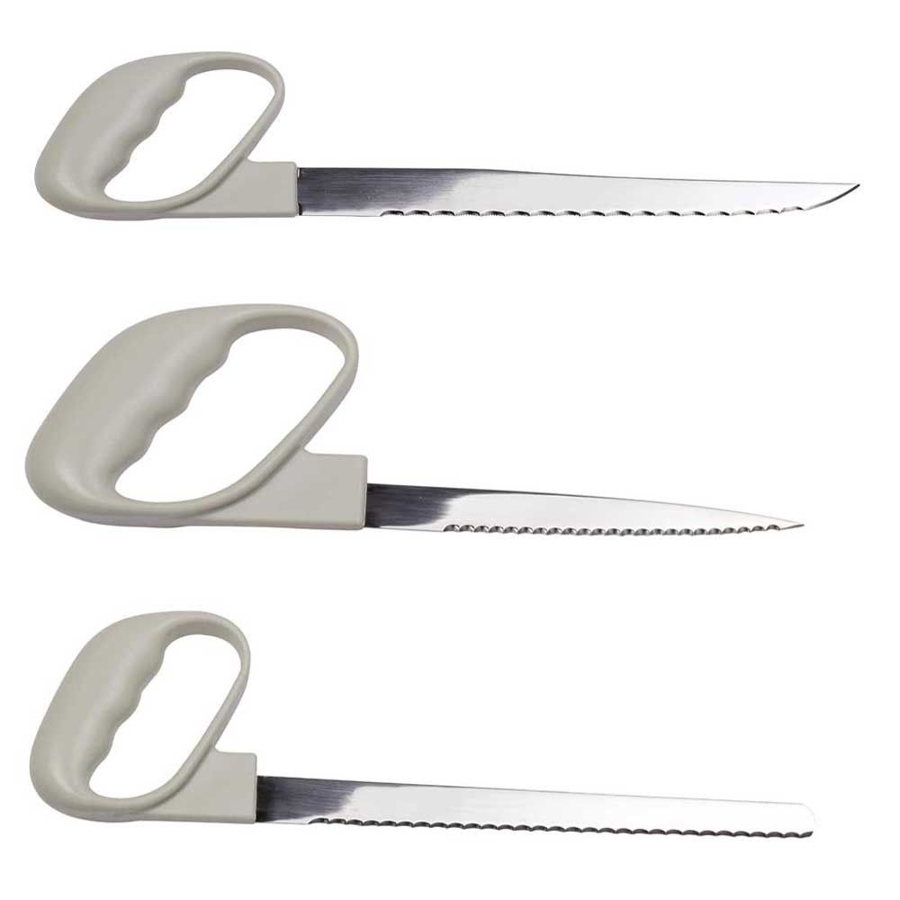 Behrend cutting knife Reflex, senior knife, serrated, handle, sizes