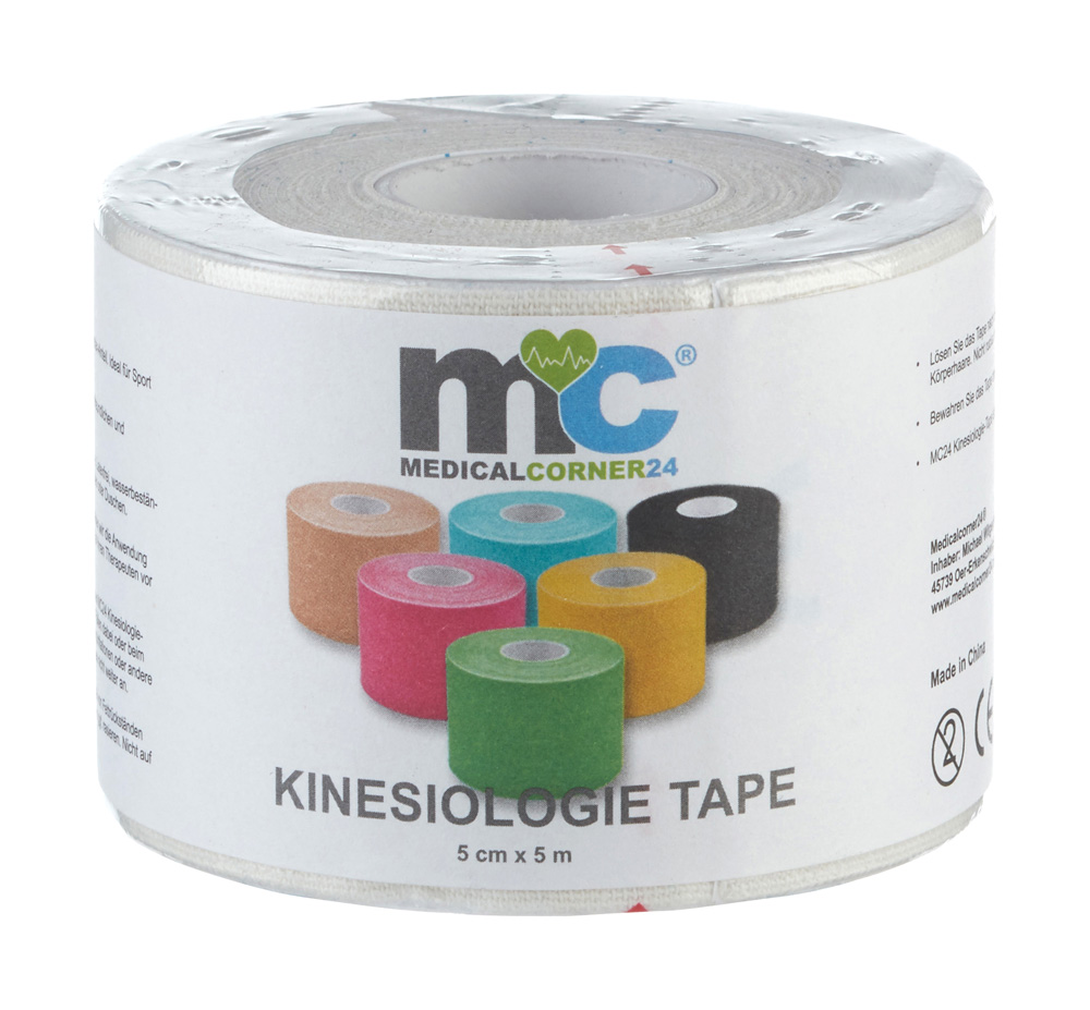 Medicalcorner24 Power Kinesiology Tape 5cmx5m white 1pc