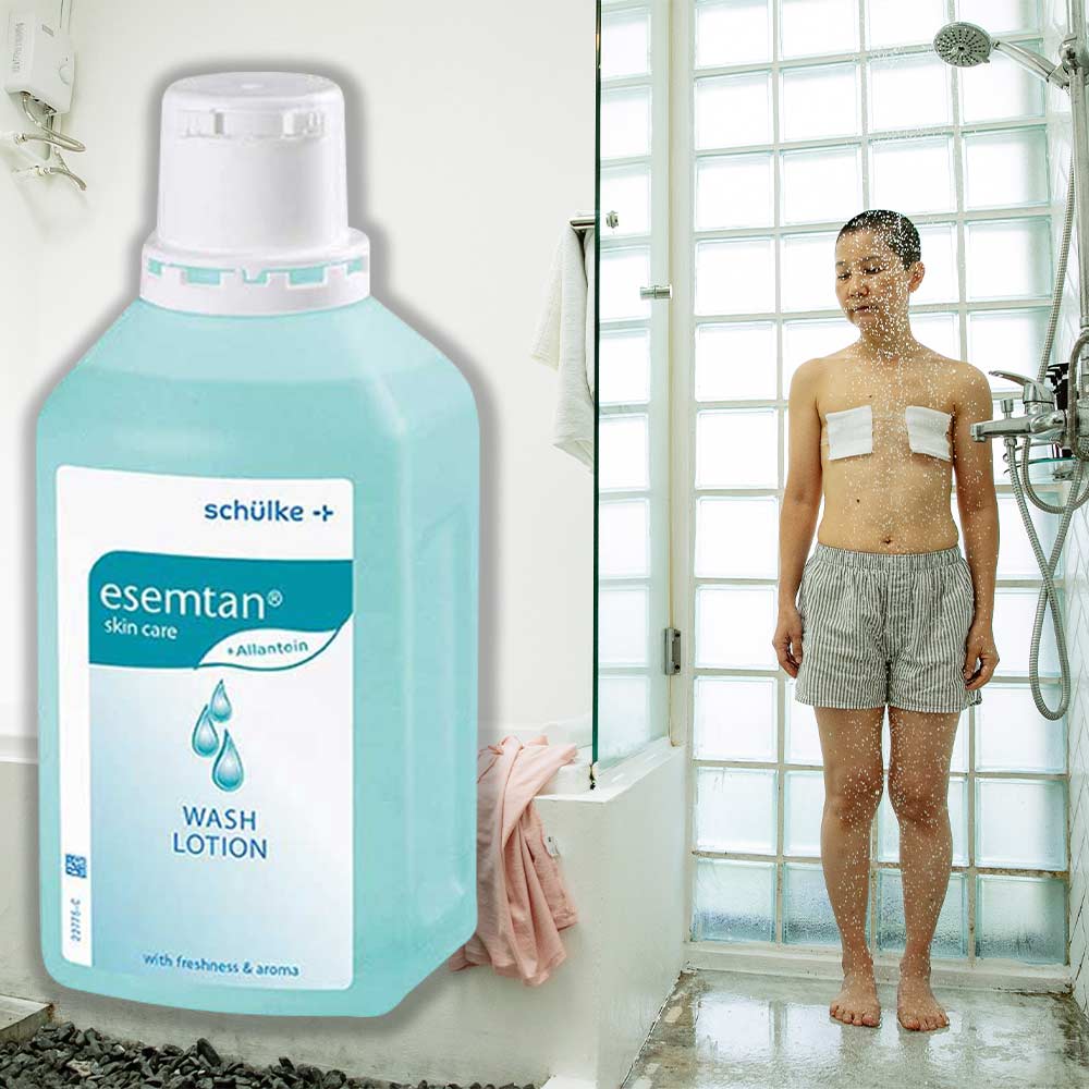 Schülke esemtan® wash lotion, allantoin, soap-free pH neutral, 500 ml