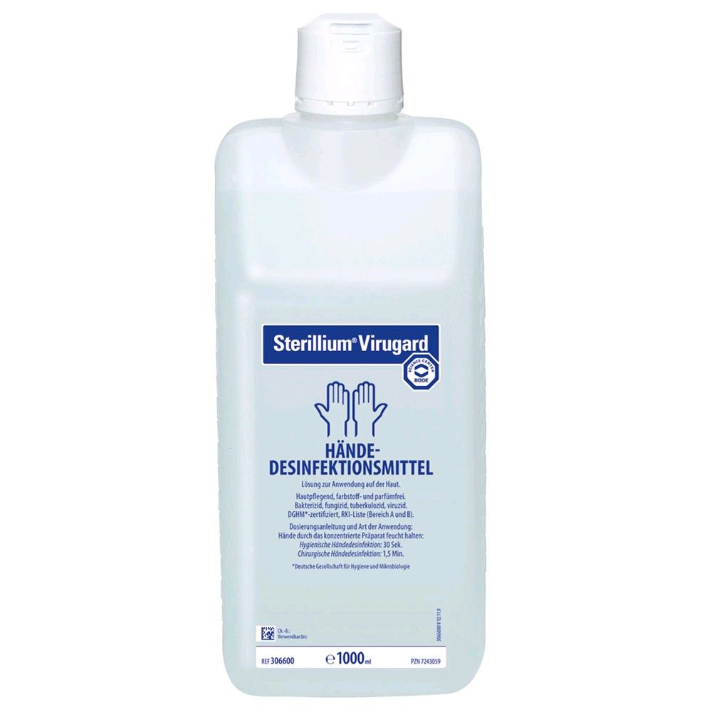 Sterillium Virugard Hand Disinfectant by Bode, 1 litre