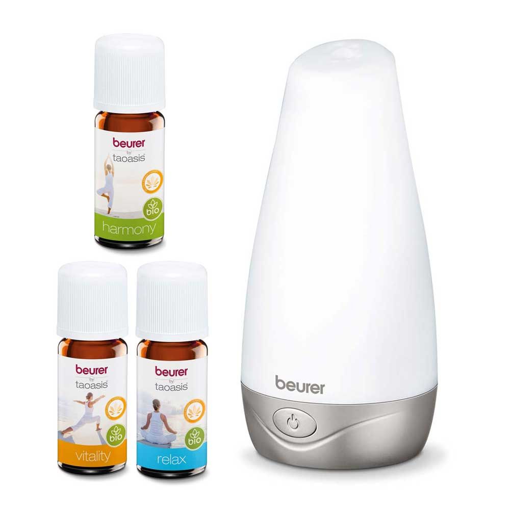 Beurer ultrasonic humidifier LA30 set, 3x aromatic oils