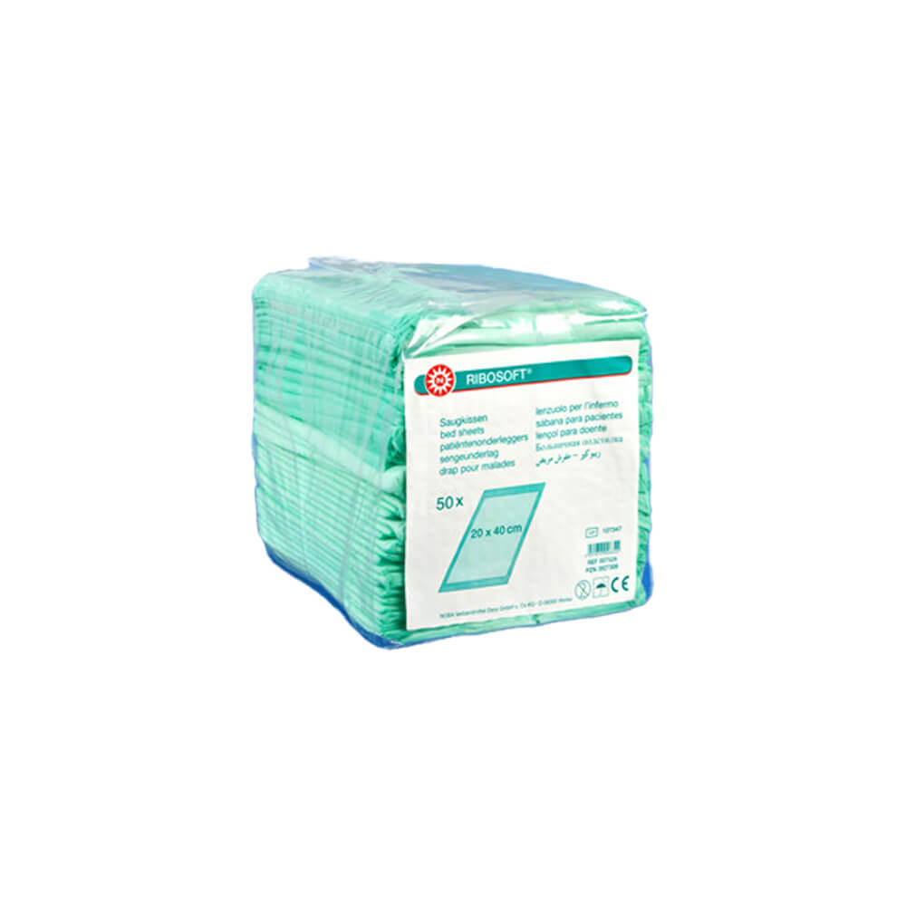 Noba Ribosoft patient pad, 30 pieces, 20x40cm, with absorbent pad