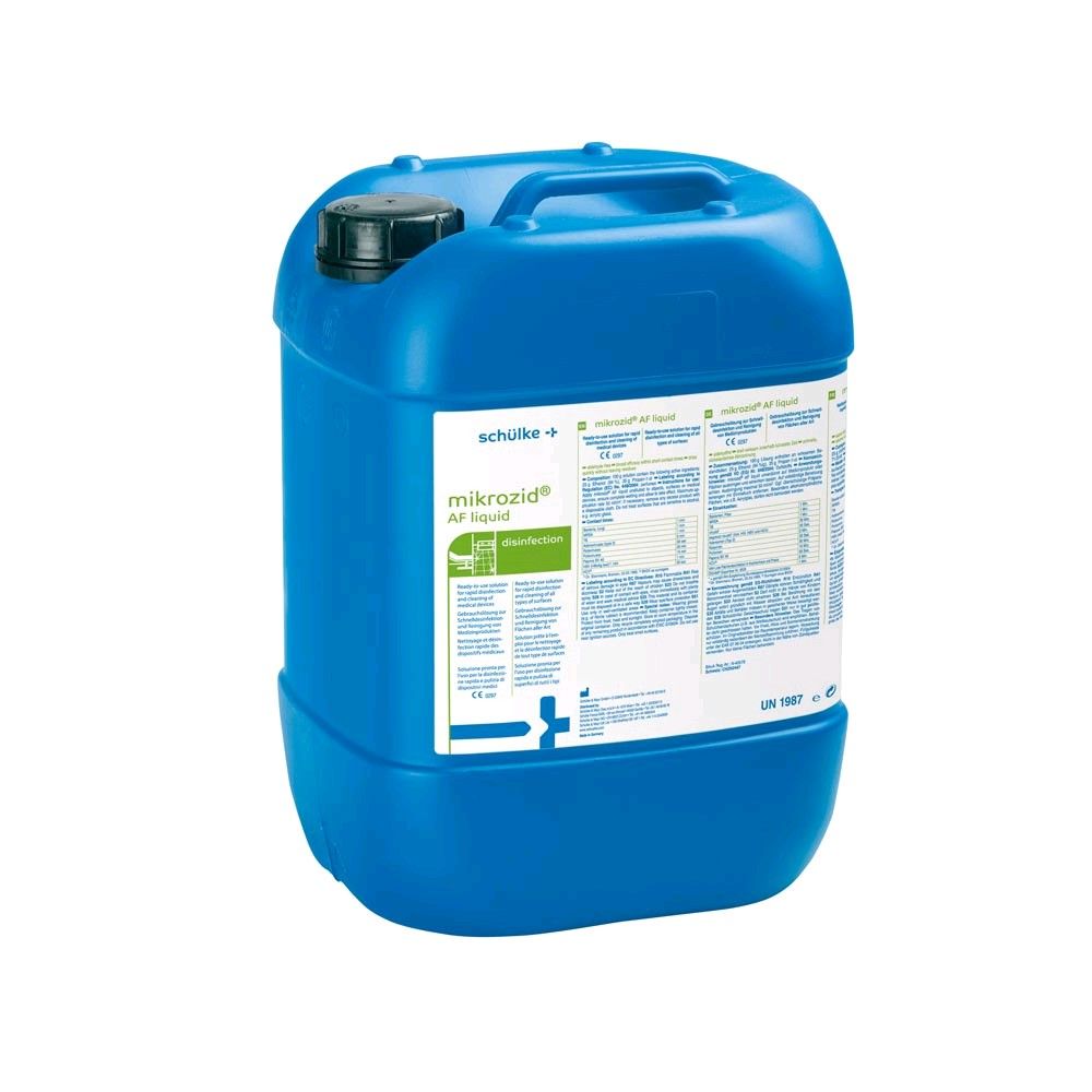 Schülke mikrozid® AF liquid, surface disinfectant, infections, 10 l