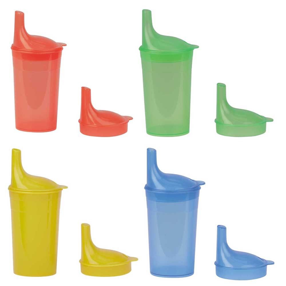 Drinking cup-Set Color, 2 mouthpieces tea / porridge, 250ml, colors