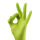 Euronda Monoart nitrile gloves various colors, XS-L