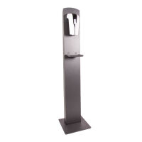 Desinfection tower, touchless, optinal with hand...
