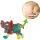 Cuddly toy with 0,8 liter hot water bottle