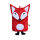 Hugo Frosch eco hot water bottle 0.8 L, velour cover, various. Animals