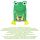 Hugo Frosch eco hot water bottle 0.8 L, velour cover, various. Animals