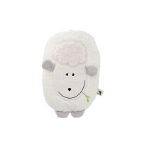 Hugo Frosch eco hot water bottle 0.8 L, fleece cover lamb, various. Colors