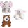 Hugo Frosch Classic Hot Water Bottle 1.8 L, Cuddle Pillow, Various. Animals