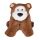 Hugo Frosch Classic Hot Water Bottle 1.8 L, Cuddle Pillow, Various. Animals