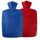 Hugo Frosch Classic hot water bottle 1.8 L, lamella, red or blue
