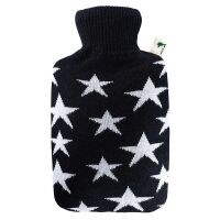 Hugo Frosch Classic Hot Water Bottle 1.8 L, knitted...