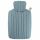 Hugo Frosch Classic Hot Water Bottle 1.8 L, knitted cover, various. Pattern