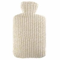 Hugo Frosch Classic Hot Water Bottle 1,8 L, Knitted Cover Lurex, various. Colors