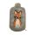Hugo Frosch Classic Hot Water Bottle 1.8 L, felt cover, various. Pattern