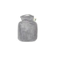 Hugo Frosch Mini Hot Water Bottle 0,2 L, Velour Cover, various Pattern