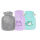 Hugo Frosch Mini Hot Water Bottle 0,2 L, Velour Cover, various Pattern