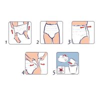 Seni Active Super Incontinence Brief, Rip Open, Discharge Barriers