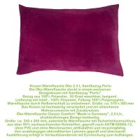 Hugo Frosch Eco Pillow Hot Water Bottles 2,0 L, velvet...