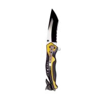 TEE-UU Snap Eco Rettungsmesser, Stahlklinge,...