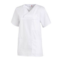 Leiber Slip-on Casaques, unisex, short sleeve, 1 chest/ 2 side pockets, various colors/sizes