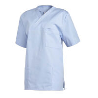 Leiber slip-on casaques, unisex, short sleeve, contrast stitching, pockets, colors/sizes XS-3XL