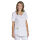 Leiber Slip-on Casaques for ladies, short sleeve, large 3-part pocket, white, size XS-3XL