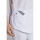 Leiber Slip-on Casaques for ladies, short sleeve, large 3-part pocket, white, size XS-3XL