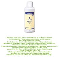 Baktolan balm pure, Hautpflegeemulsion von Bode, 350 ml...