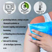 1 set of cold and warm compresses, 4 sizes, 5 pieces