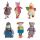 Sänger hot water bottle 0,8L, soft toy cover, 6 models