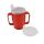 Beak mug, mug with handle + 2 cover 4 + 12 mm, 250ml, color choice