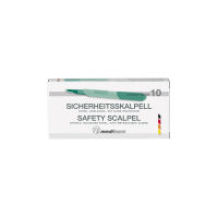 Mediware Sicherheitsskalpelle, Steril, 10 Stück,...