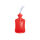 Hot Water Bottle 2L, Screw Cap, 32,5x20,3cm, from LifemedÂ®, red