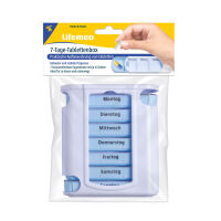 Tablettenbox für 7 Tage, von Lifemed®, 12,8 x...