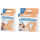 Plaster strips Allround, skin colored, from Lifemed®, 4 sizes