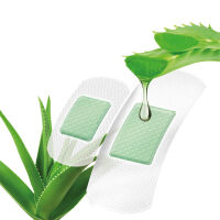 Plaster strips Aloe vera, white, from...